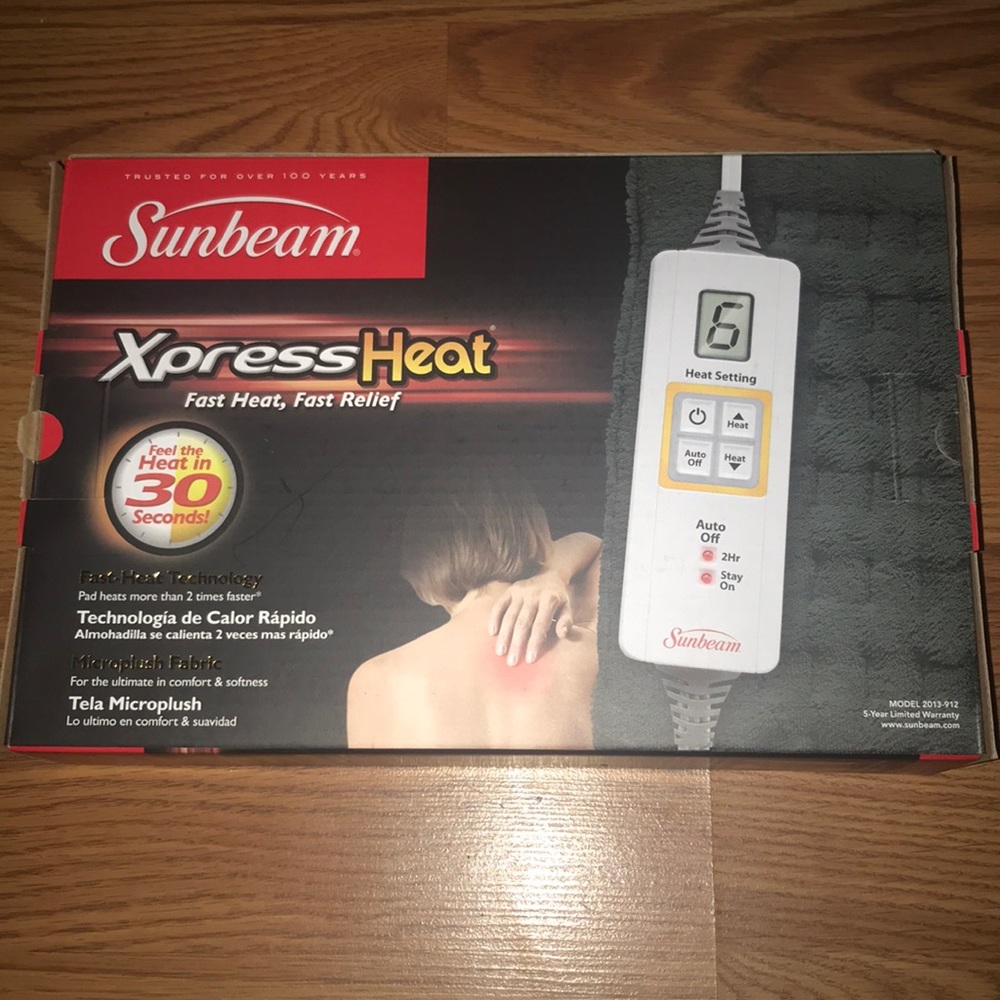 SUNBEAM HEATING PAD